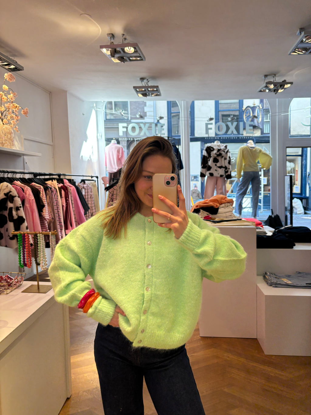 Lumi vestje wol groen