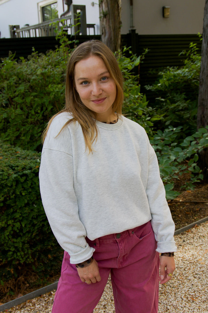 Crewneck sweater bordeaux