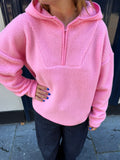 June teddy sweater roze