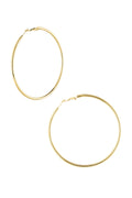 Basic hoops oorbellen goud small