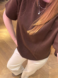 Soof oversized t-shirt bruin