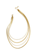 Layered ketting subtiel goud