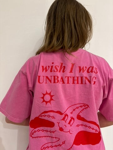 Isa t-shirt print roze