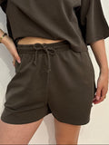 Saar jogging shorts bruin