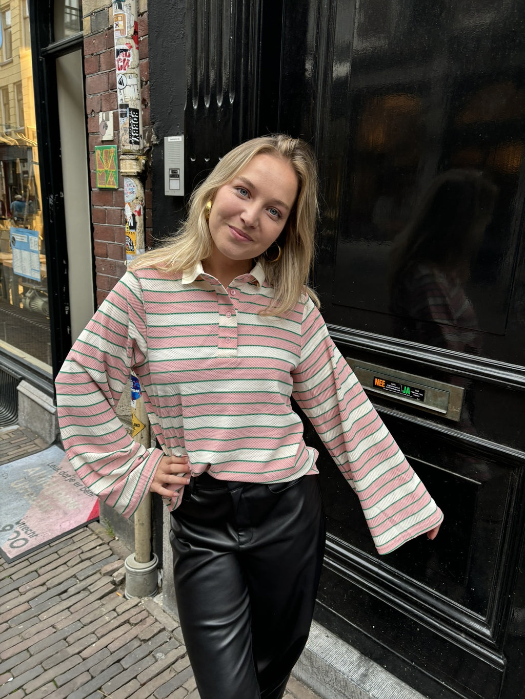 Eva shirt light pink