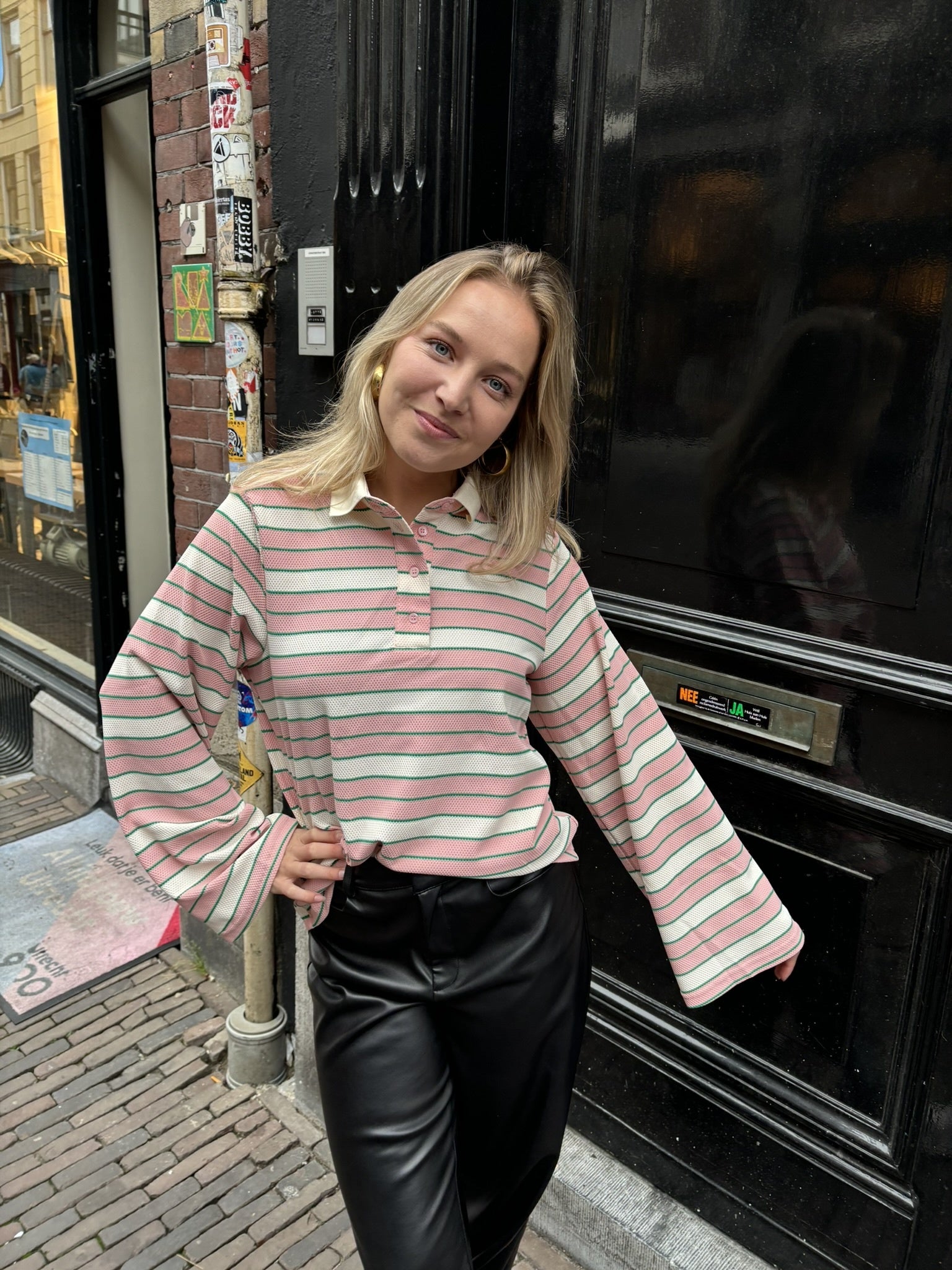 Eva shirt light pink