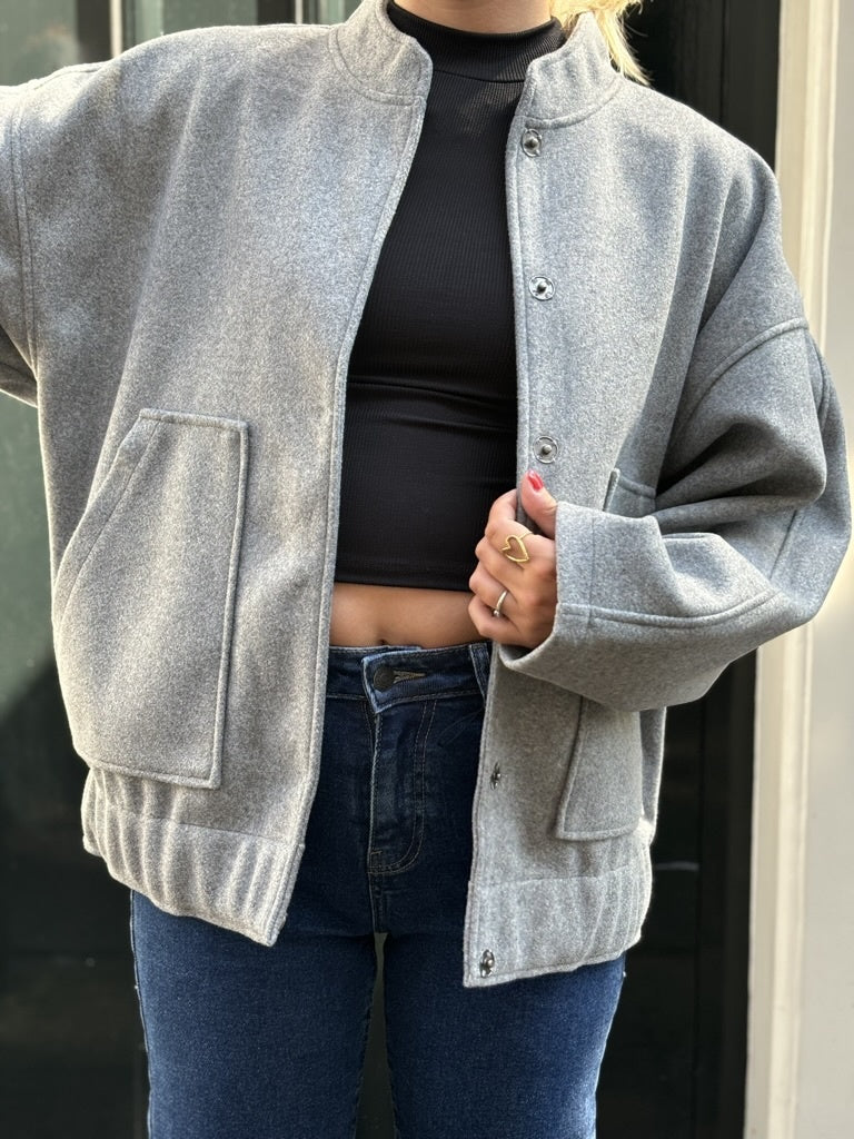 Halston bomber jas