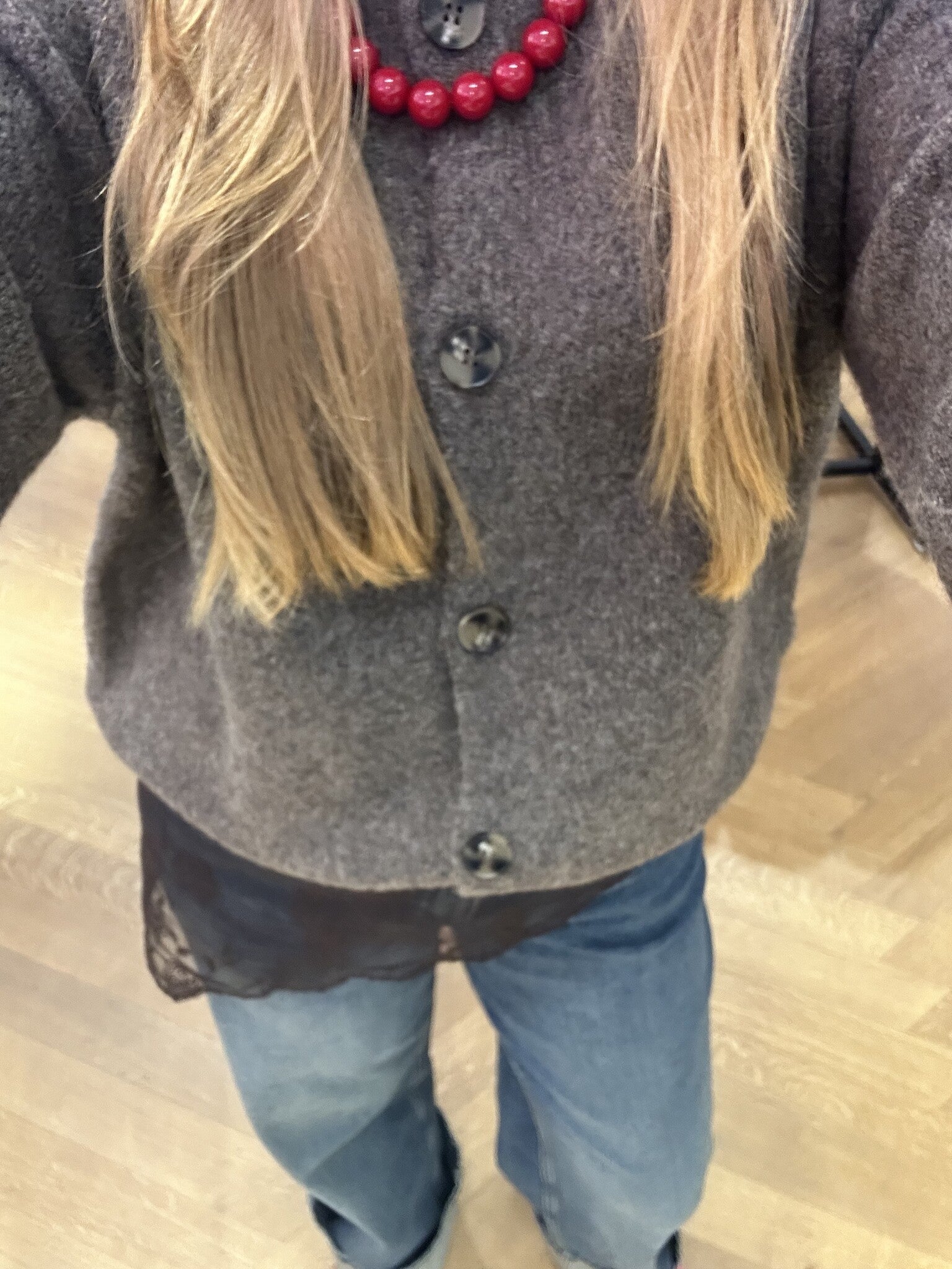 Lucy vest knit brown