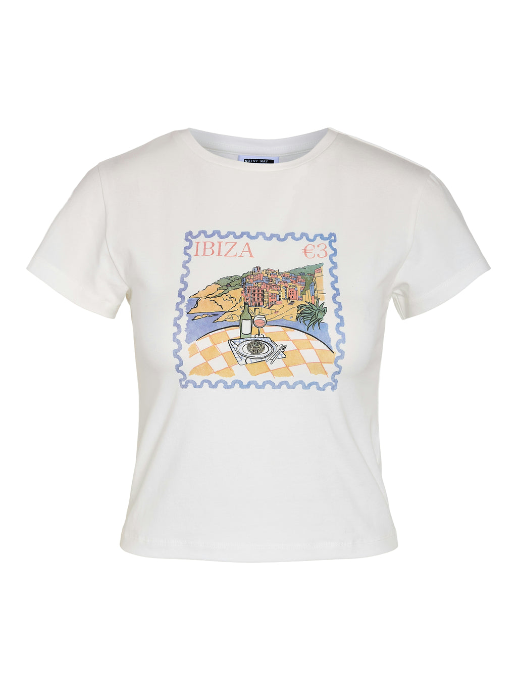 Molly cropped shirt ibiza