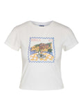 Molly cropped shirt ibiza