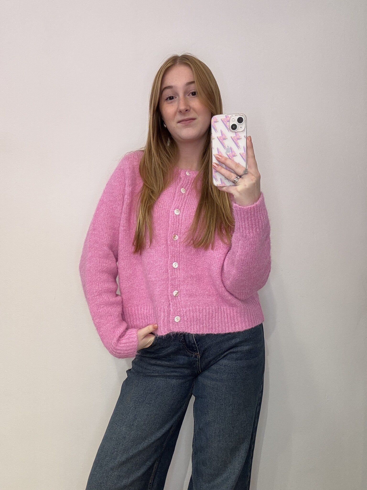 Nika knit roze