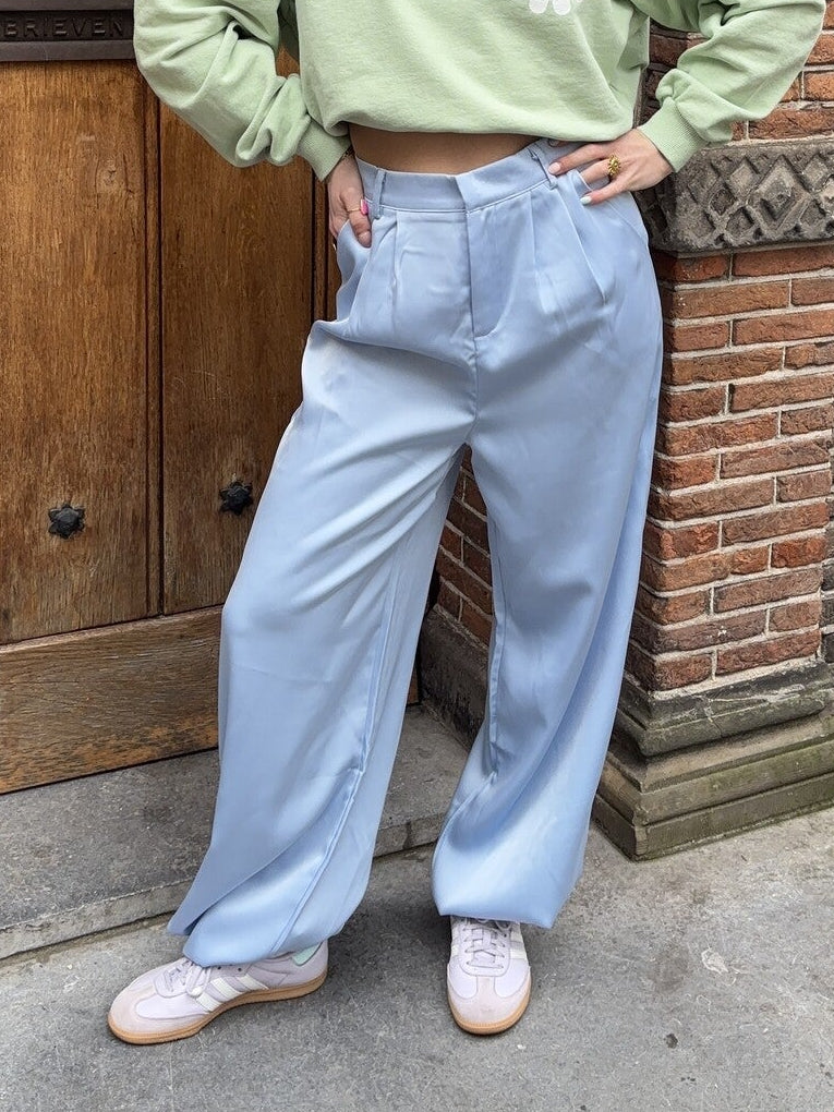 Parel pantalon broek blauw