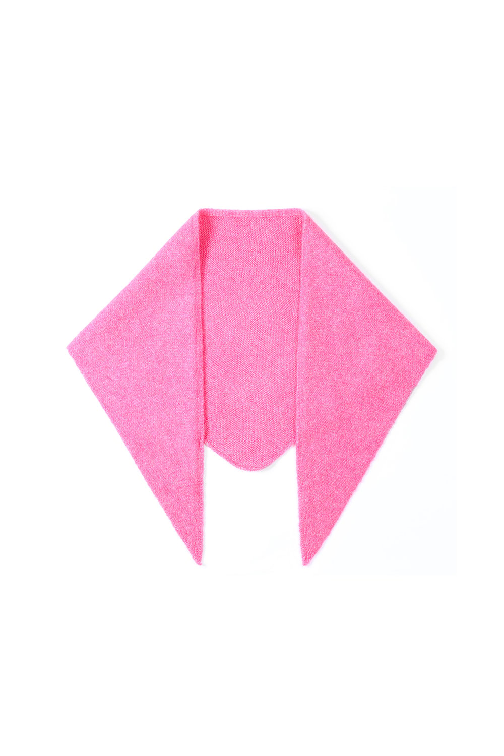 Sjaaltje wol donker roze