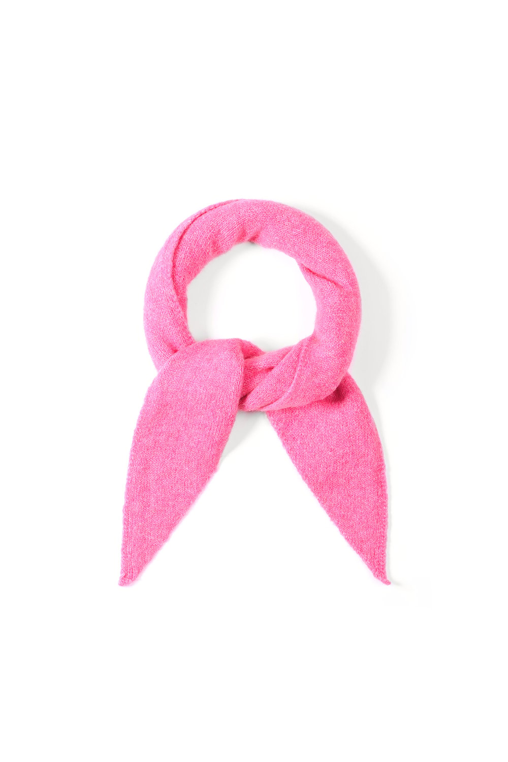 Sjaaltje wol donker roze