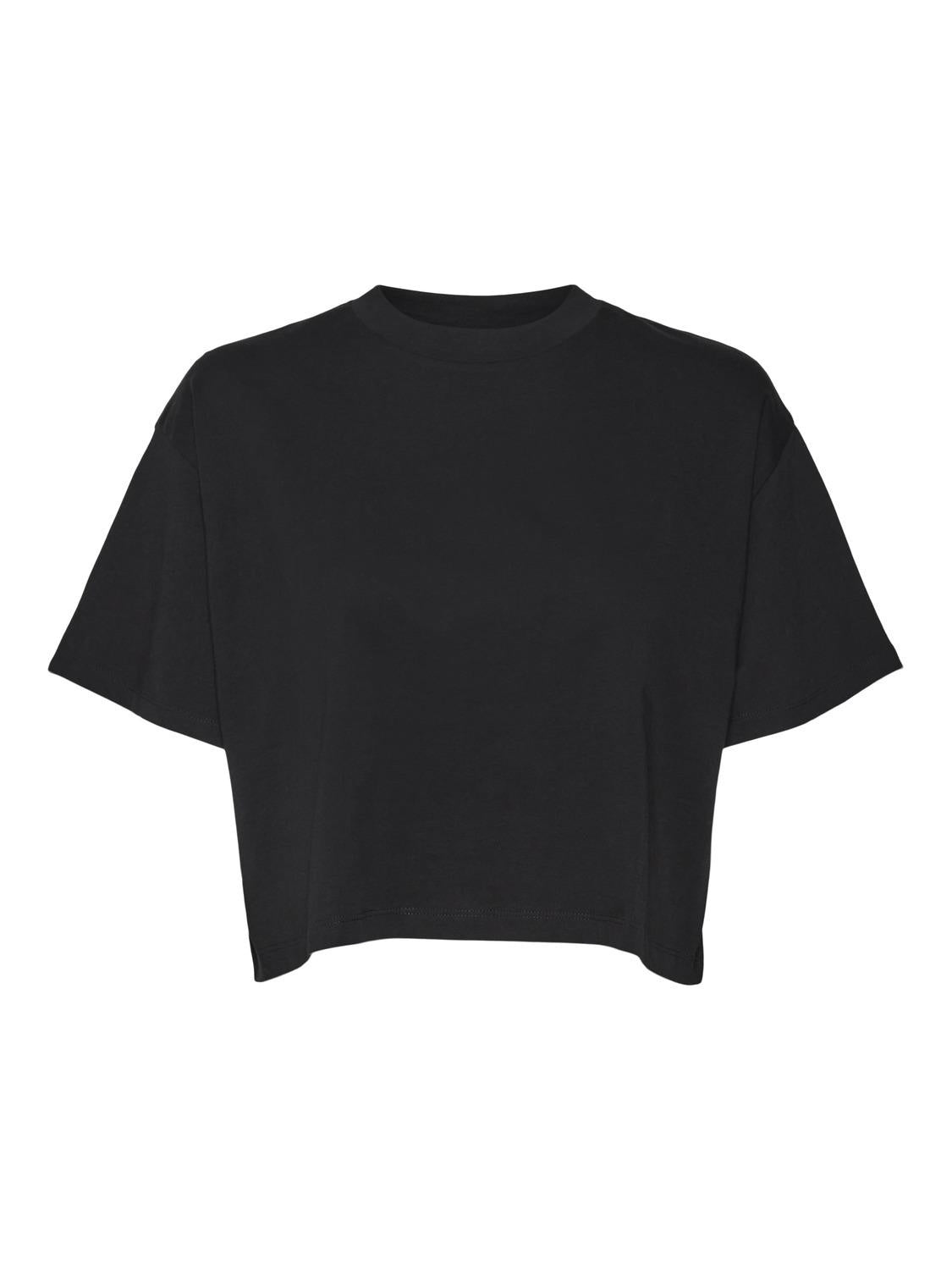 Alena croptop zwart
