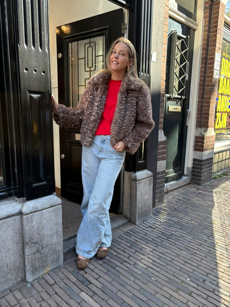 Floortje bambi fur jas