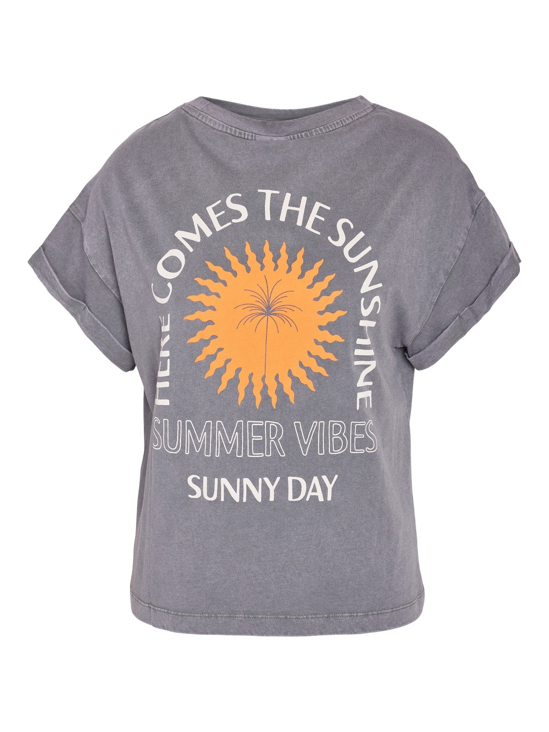 Bohdi washed t-shirt grey