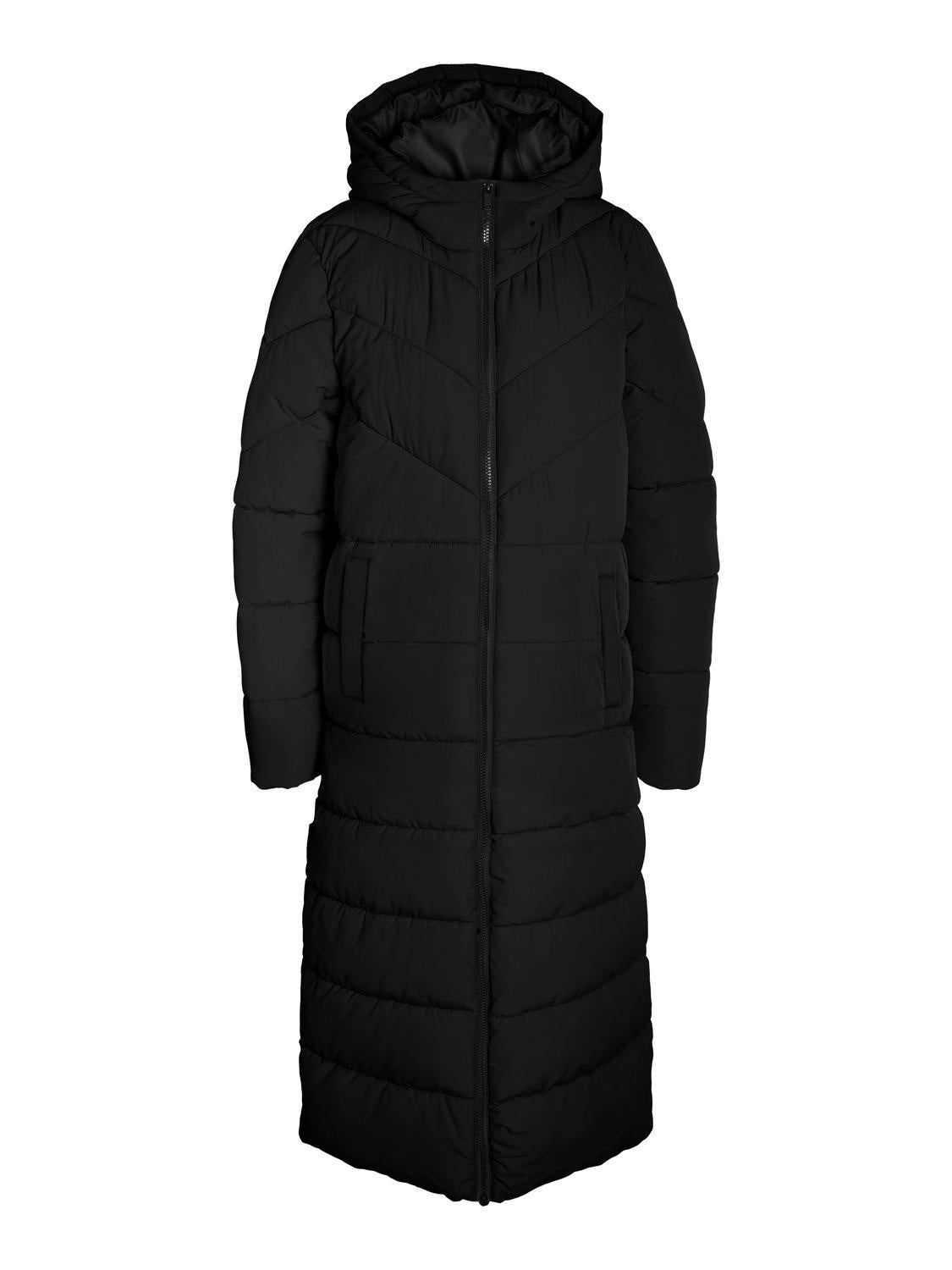 Dalcon long coat zwart