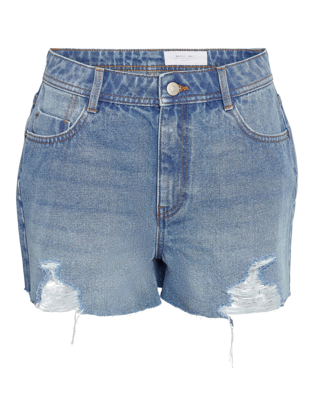 Drew high waisted festival shorts medium blauw