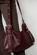 Gina cross-body tas bordeaux