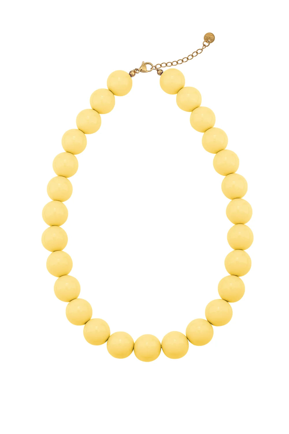 Kralenketting geel