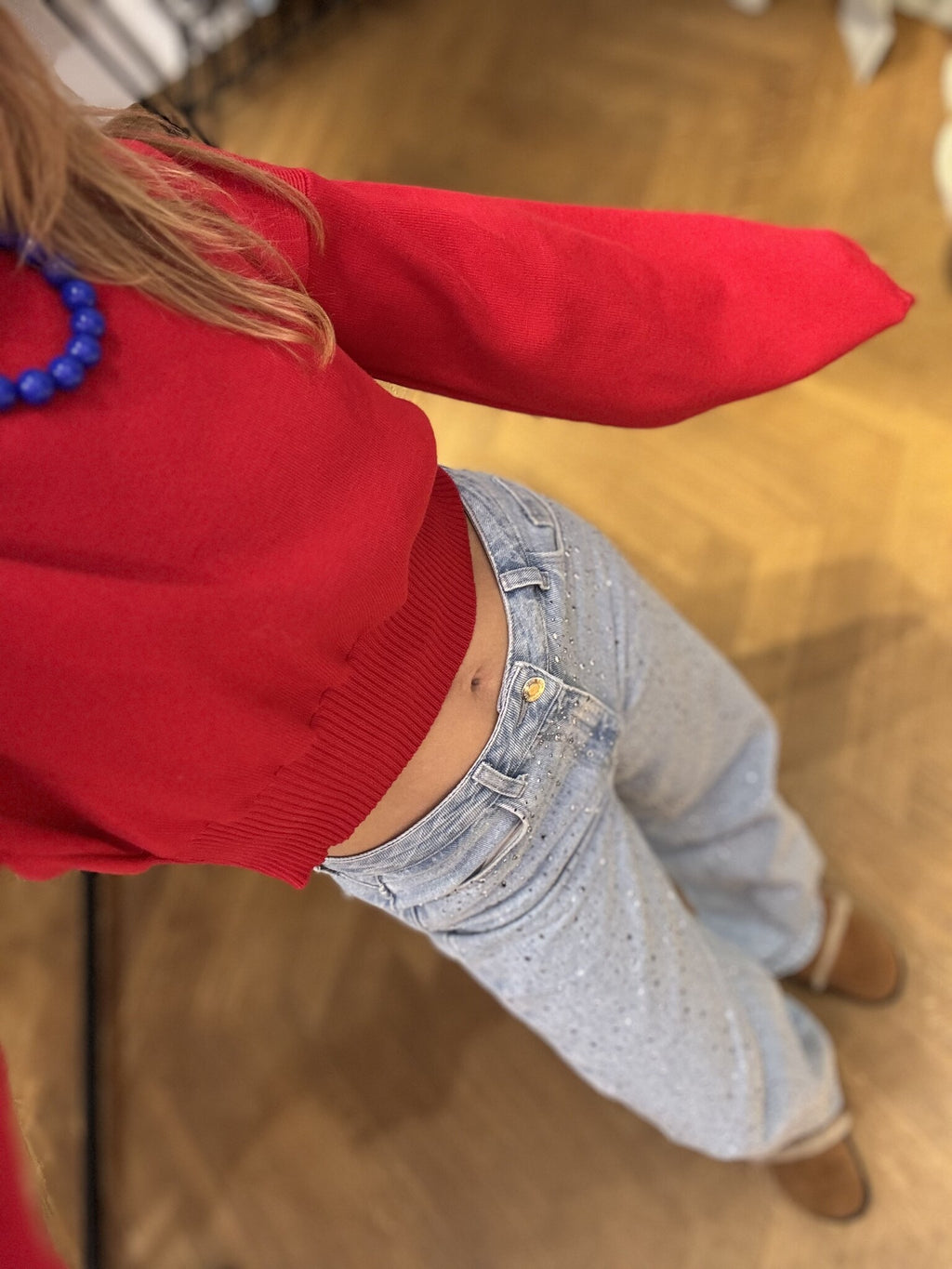 Nelie knit rood