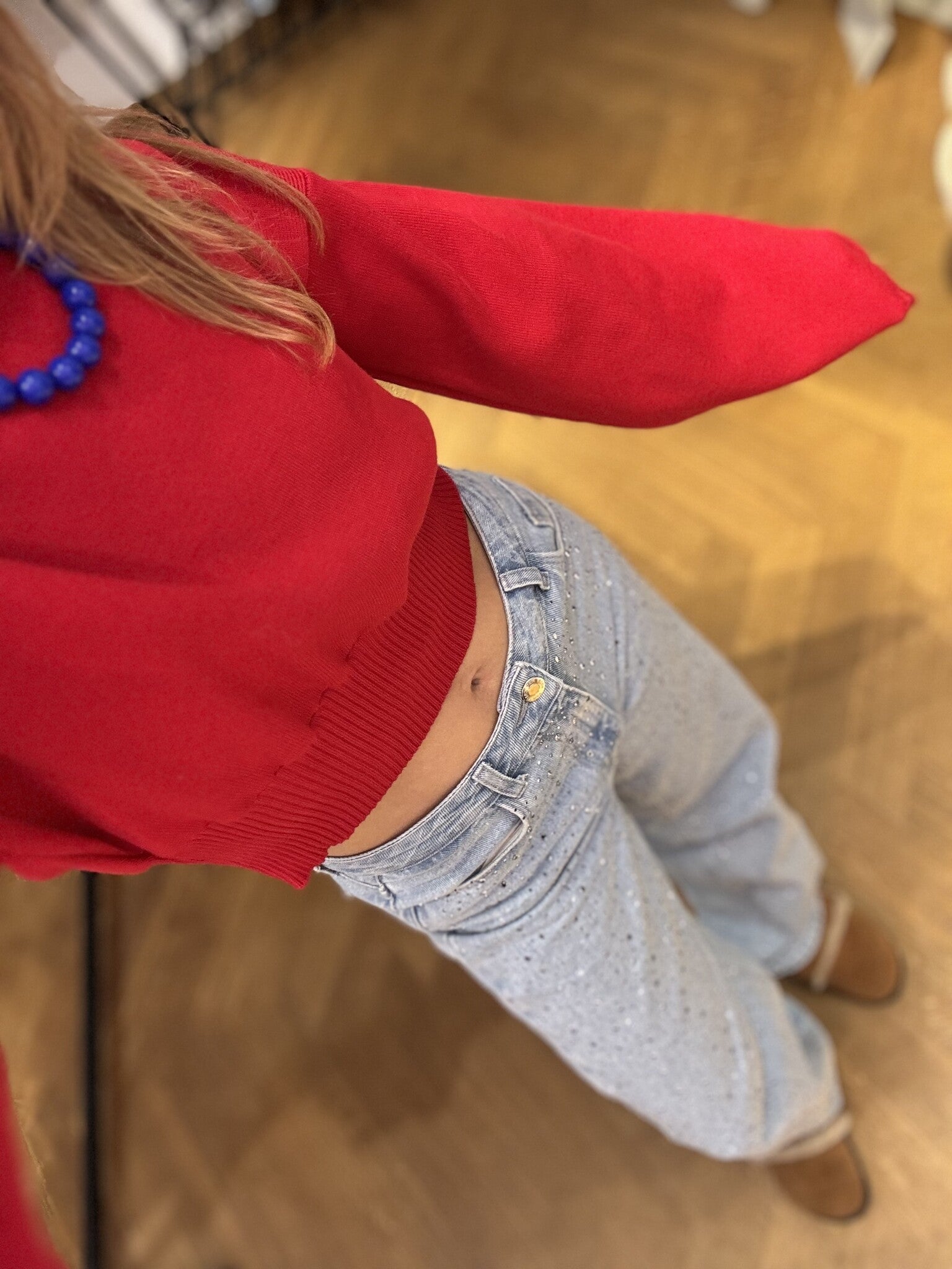 Nelie knit rood