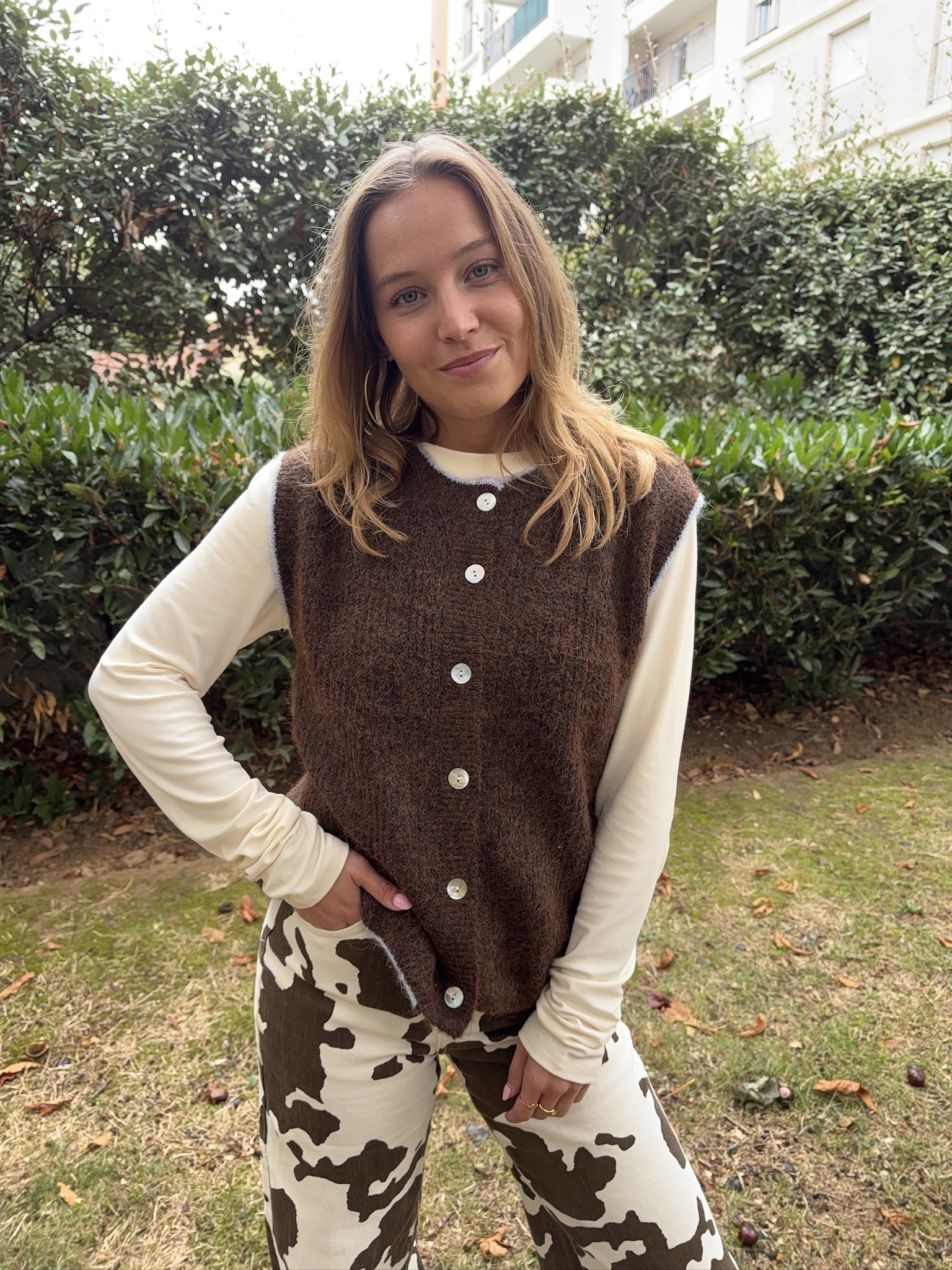 Nancy shirt beige