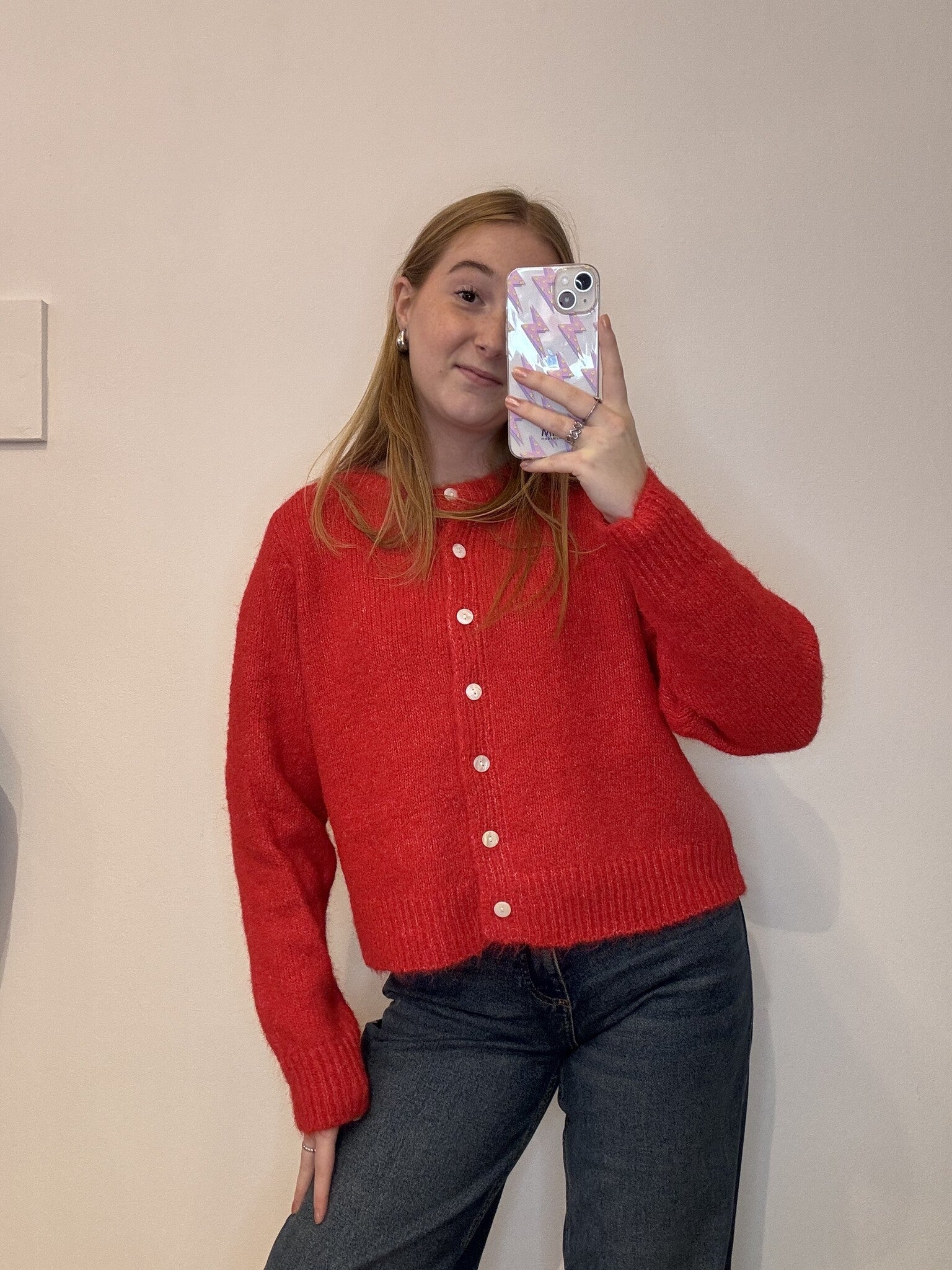 Nika knit rood