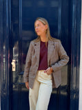 Vera ruit blazer