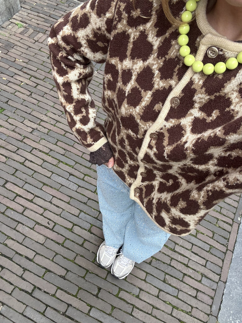 Sille vest panterprint