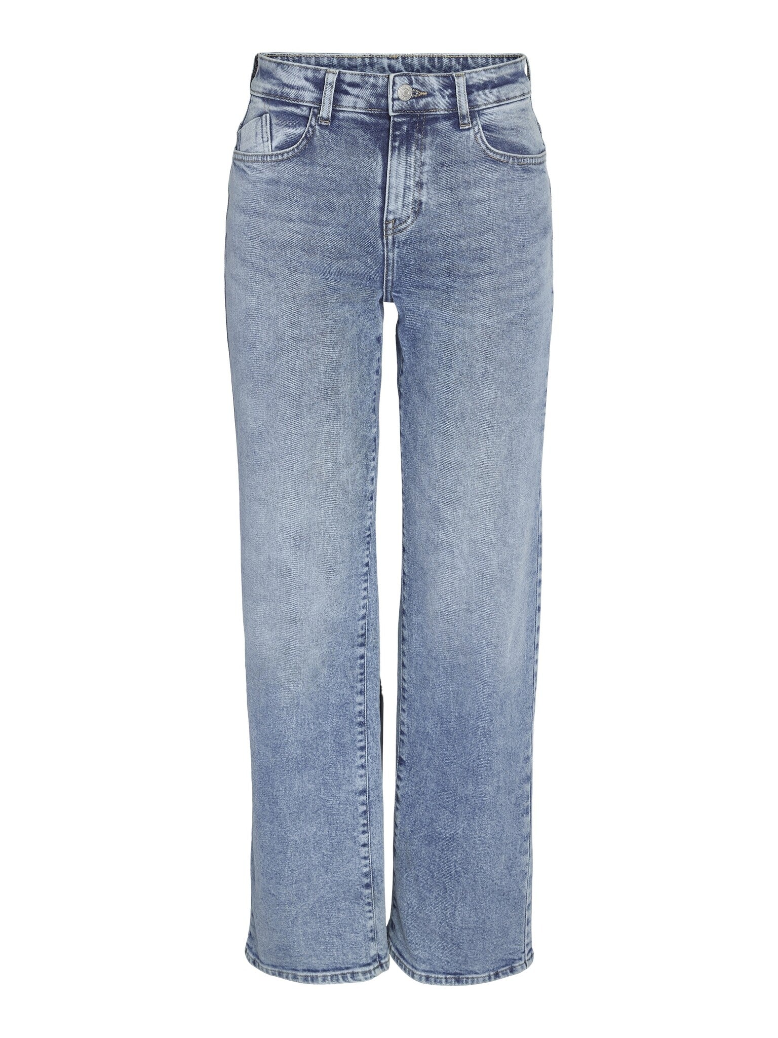 Yolanda wide jeans light blauw